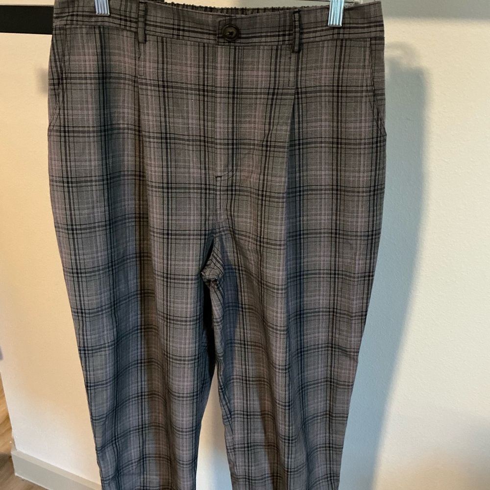 Wild Fable Womens Checkered Black Pants